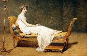 Jacques-Louis  David Portrait of Madame Recamier France oil painting artist